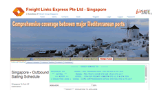Desktop Screenshot of freightlinks.com.sg